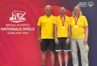 Gold bei Special Olympics (Bild vergr&ouml;&szlig;ern)