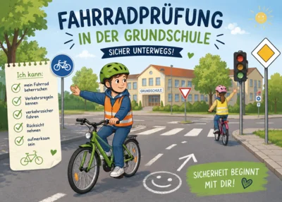 Meldung: Radfahrprüfung am 18.06.2026
