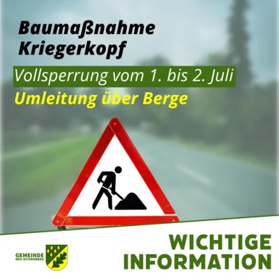 Baumaßnahme am Kriegerkopf (Bild vergr&ouml;&szlig;ern)