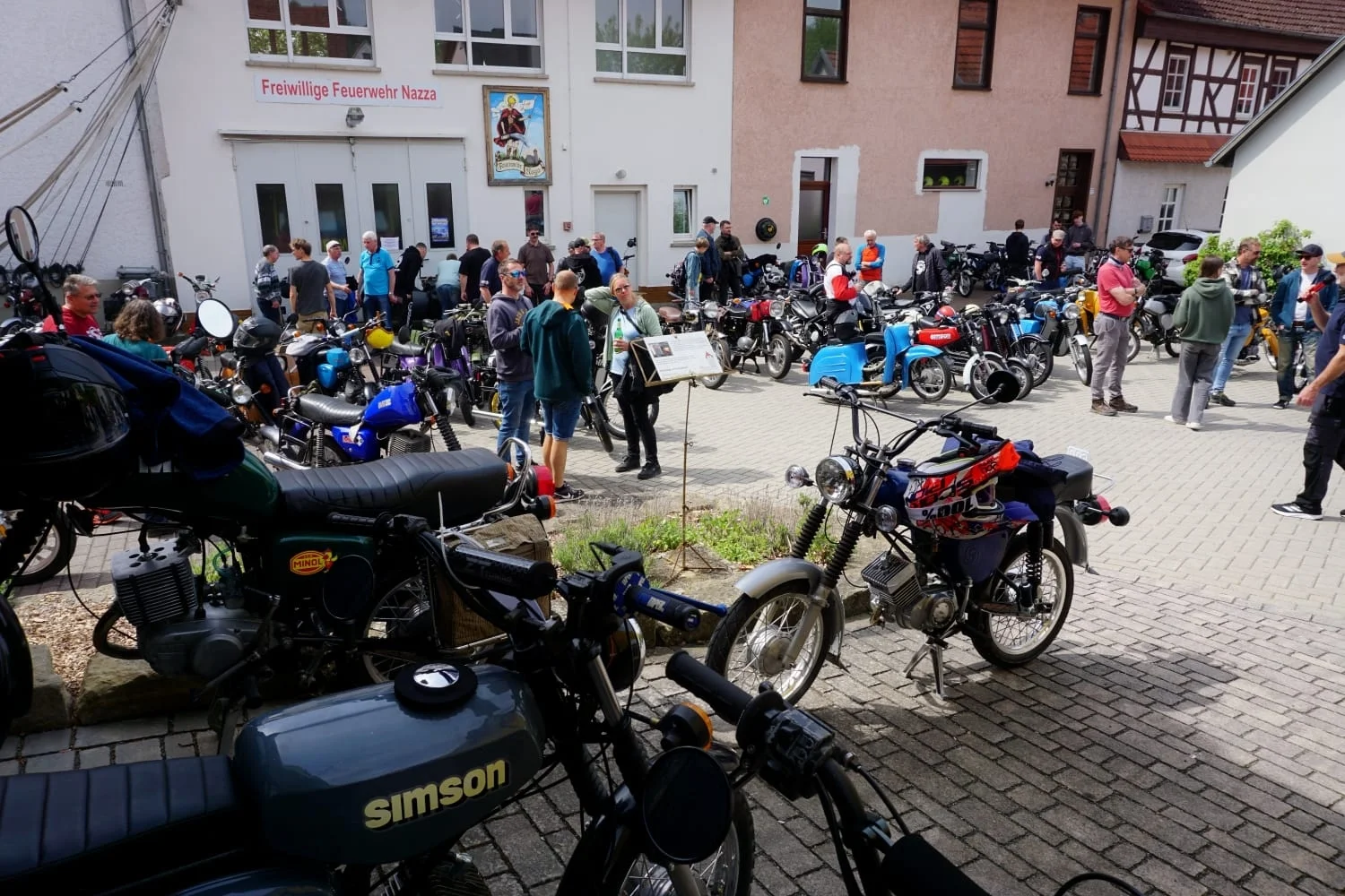 5. Oldtimertreffen für zweirädrige Fahrzeuge in Nazza, eine kleine Rückschau