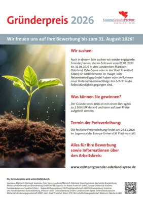 Engagierte Gründerinnen und Gründer gesucht! (Bild vergr&ouml;&szlig;ern)