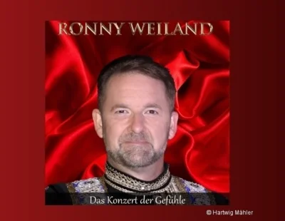 Die Stimme der Extraklasse Ronny Weiland kommt mit seinem "Konzert der Gefühle" in die Stadtkirche Stadtroda