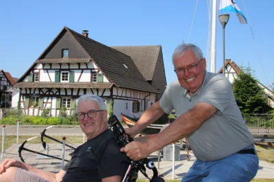 Meldung: Harald und Reinhard auf TANDEM-MIssion