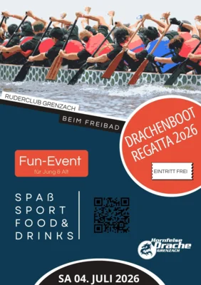 Flyer für die Drachenboot-Regatta 2026