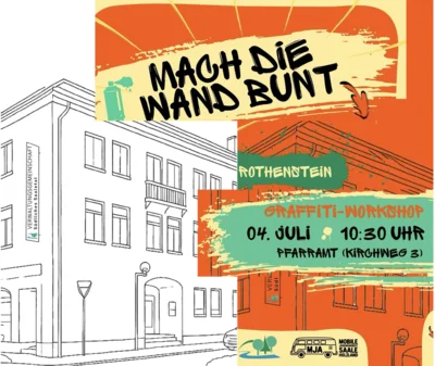 Macht die Wand bunt - Graffiti Workshops