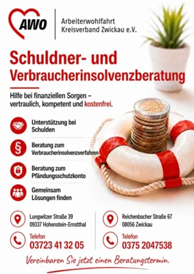 Meldung: Schuldnerberatung der AWO