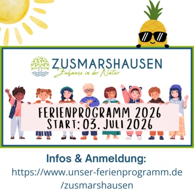 Ferienprogramm 2026: Anmeldungen ab 03.07.2026 möglich (Bild vergr&ouml;&szlig;ern)