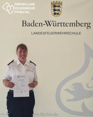 Neue Gruppenführerin (Bild vergr&ouml;&szlig;ern)