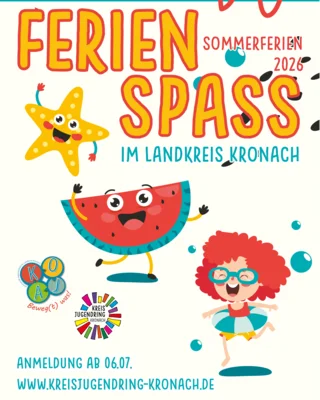 Meldung: Sommer, Sonne, Ferienspaß – Das Sommerferienprogramm 2026 im Landkreis Kronach!