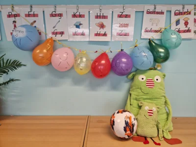 Luftballons voller Vorfreude (Bild vergr&ouml;&szlig;ern)