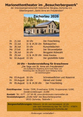 Marionettentheater im "Besucherbergwerk" (Bild vergr&ouml;&szlig;ern)