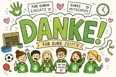 Ein Dankeschön für die Helfenden Hände