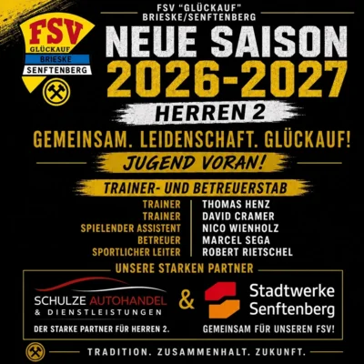 Wir präsentieren: Den Trainer- und Betreuerstab unserer #FSVZweite (Bild vergr&ouml;&szlig;ern)