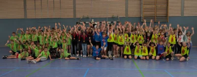 Kinder- und Jugendsportspiele im LK OSL - Handball Panda-Cup in Calau