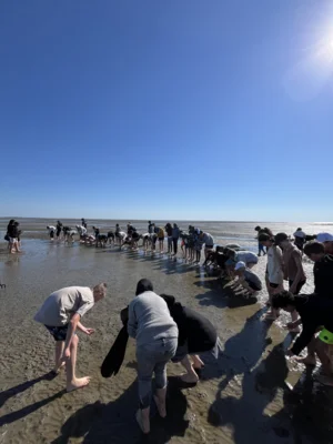 Wenn ein sechster Jahrgang auf Borkum weilt… (Bild vergr&ouml;&szlig;ern)
