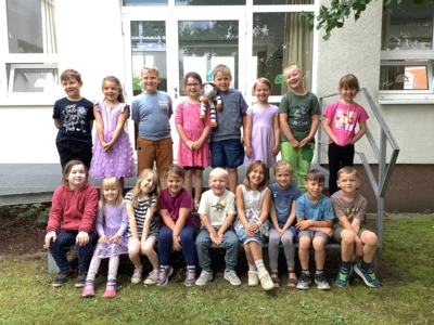 Foto zur Meldung: Vorschüler der neuen 1. Klasse