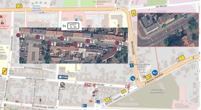 Kurzzeitige Vollsperrung der Großen Schulstraße in Genthin (Bild vergr&ouml;&szlig;ern)