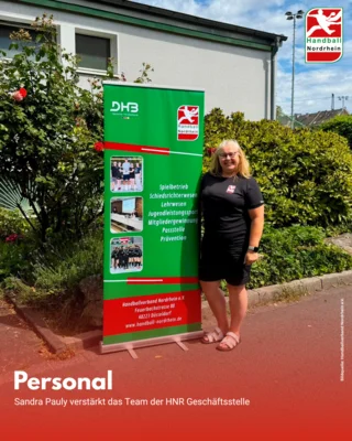 Sandra Pauly verstärkt das Team der HNR Geschäftsstelle (Bild vergr&ouml;&szlig;ern)