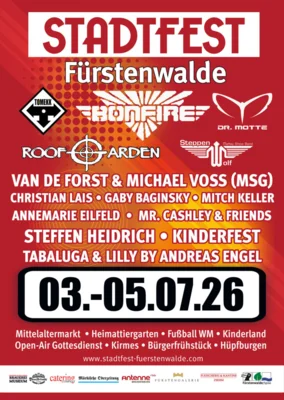 Fürstenwalde lädt zum Stadtfest ein (Bild vergr&ouml;&szlig;ern)