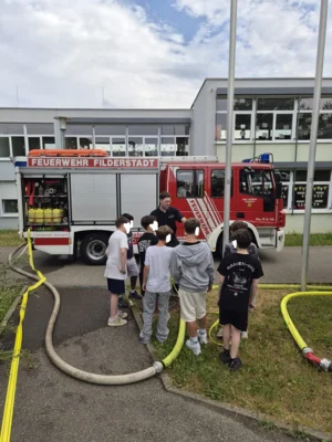 Meldung: Aktionstag Katastrophenschutz an der Realschule Bonlanden