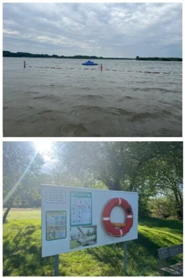 Badestelle am Lanker See (Bild vergr&ouml;&szlig;ern)
