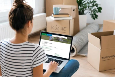 Umziehen leicht gemacht: Wohnsitz jetzt online anmelden (Bild vergr&ouml;&szlig;ern)