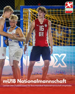 DHB lädt Lennart Otte erneut für die Nationalmannschaft ein (Bild vergr&ouml;&szlig;ern)