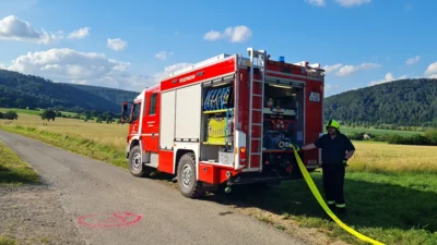 Meldung: Übung der Katastrophenschutzeinheit 14. Löschzug des LK Kassel in Reinhardshagen