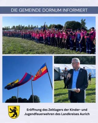 Eröffnung Kreisjugendfeuerwehrzeltlager 2026 in Dornum (Bild vergr&ouml;&szlig;ern)