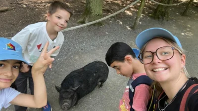 Meldung: Besuch im Tierpark Essehof
