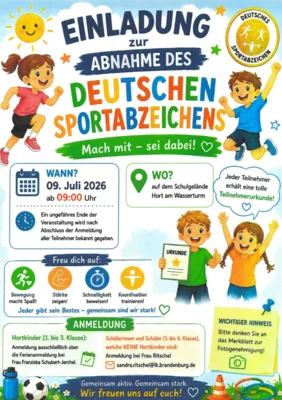 Deutsches Sportabzeichen - ergänzende Informationen (Bild vergr&ouml;&szlig;ern)