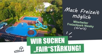 Stellenausschreibung SWG - Mitarbeiter Freizeitpark Niesky (Bild vergr&ouml;&szlig;ern)