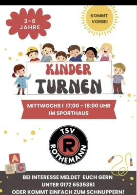 Meldung: Kinderturnen beim TSV