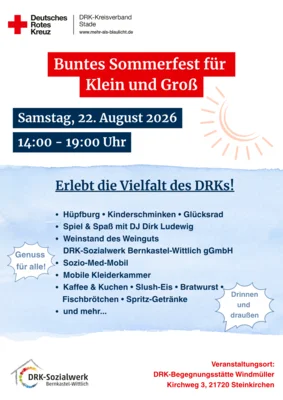 DRK - Buntes Sommerfest für Klein und Groß am 22.08.2026 (Bild vergr&ouml;&szlig;ern)
