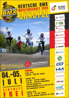 Starke Leistungen für Bayerns BMX-Racer bei der Deutschen Meisterschaft in Ahnatal! (Bild vergr&ouml;&szlig;ern)