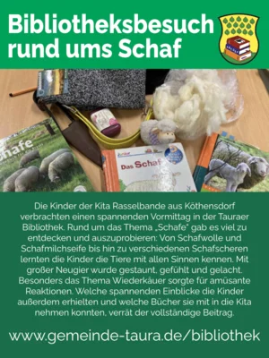 Meldung: Besuch der Kita Rasselbande