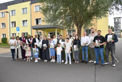 Willkommen als deutsche Staatsbürger: Landkreis Elbe-Elster feierte 22 Einbürgerungen