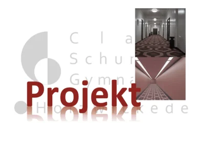 Sog in die Tiefe - das Kunstprojekt der Kl. 9a und 9b