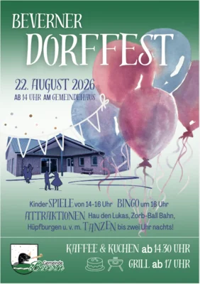 Dorffest Bevern am 22. August 2026 (Bild vergr&ouml;&szlig;ern)