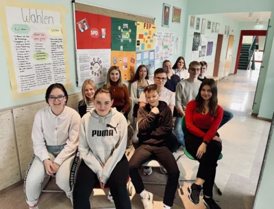 Foto zur Meldung: Juniorwahl 2021/22 Foto zur Meldung: Juniorwahl 2021/22