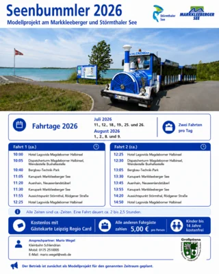 "Seenbummler" nimmt Fahrt auf