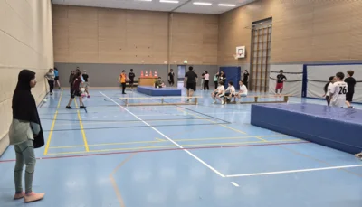 Sport, Teamgeist und jede Menge Spaß! – Gemeinsamer Projekttag der 5a und 8a