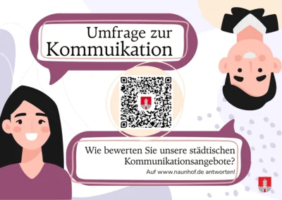 Kommunikation der Stadt Naunhof: Ihre Meinung ist gefragt