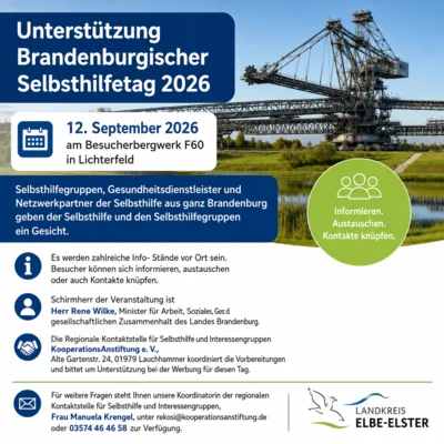 Brandenburgischer Selbsthilfetag 2026 (Bild vergr&ouml;&szlig;ern)