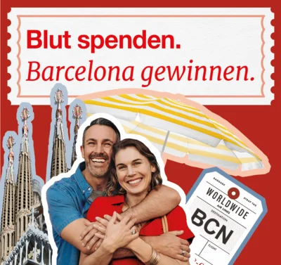 Jetzt Blut spenden und Reise nach Barcelona gewinnen (Bild vergr&ouml;&szlig;ern)