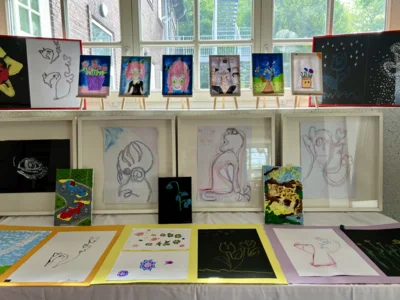 Kunstausstellung an der Hasenstraße