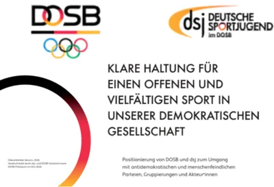 Klare Haltung: Für einen offenen und vielfältigen Sport (Bild vergr&ouml;&szlig;ern)