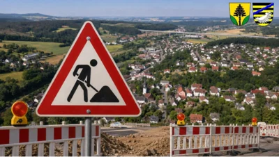 Information zur Baustelle Querstraße – Öffnung des Schulhofs am Wochenende (Bild vergr&ouml;&szlig;ern)