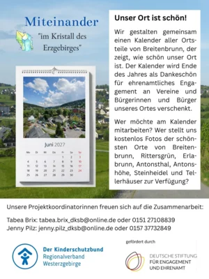 Kalender von allen Breitenbrunner Ortsteile