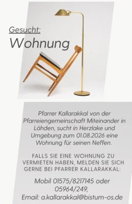 Wohnung gesucht!
